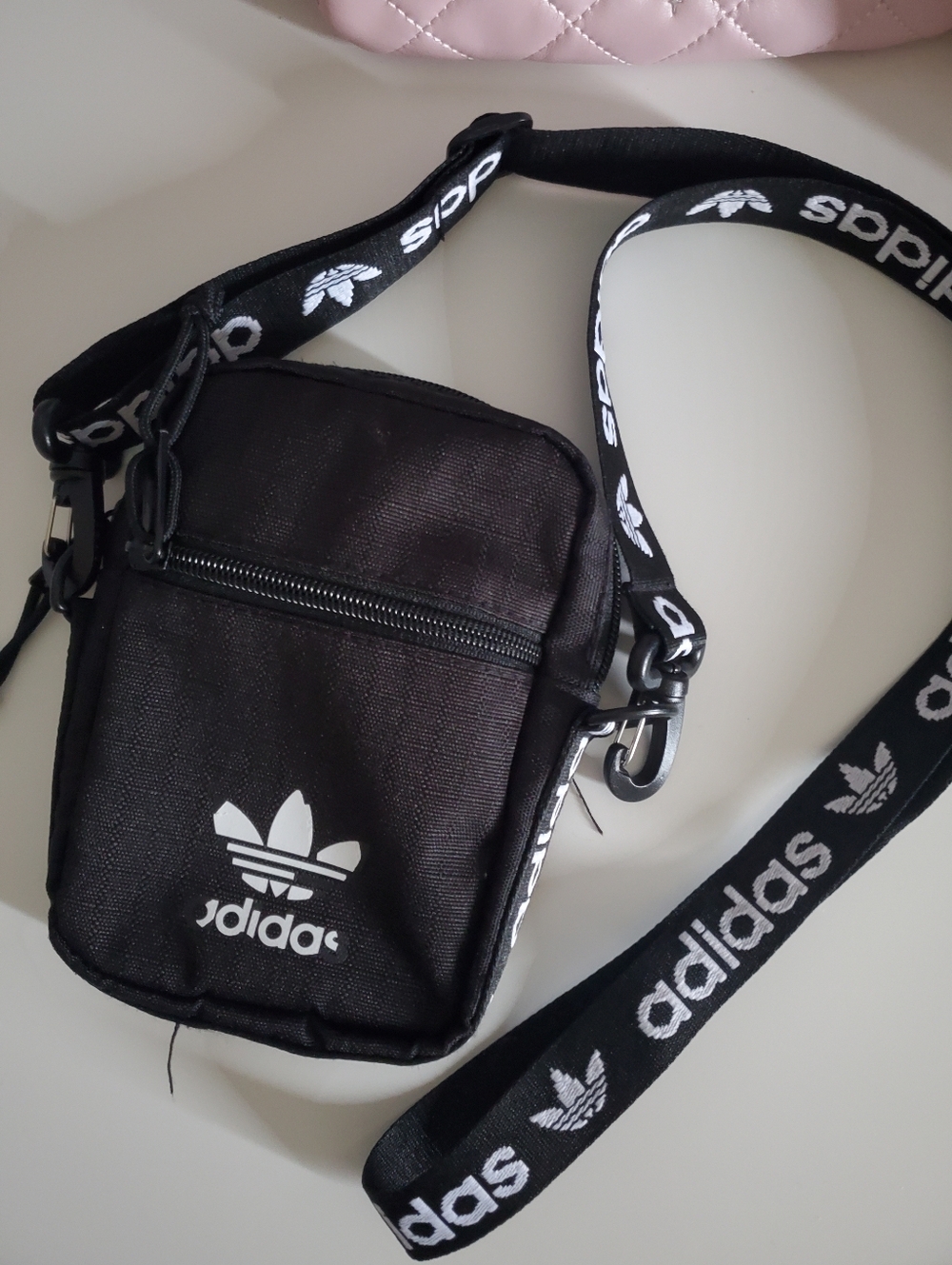Adidas Adjustable Shoulder Bag With Detatchable Strap
